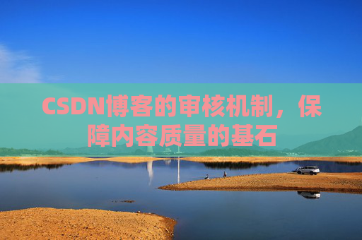 CSDN博客的审核机制,保障内容质量的基石